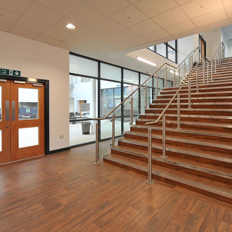 Polyflor vinyl flooring for the education sector - schools - colleges - university