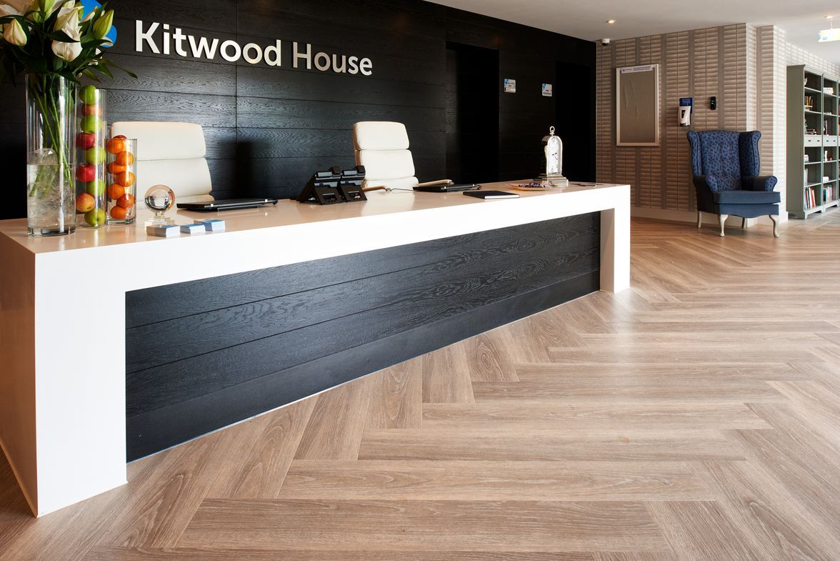 Kitwood House using Polyflor Vinyl Flooring