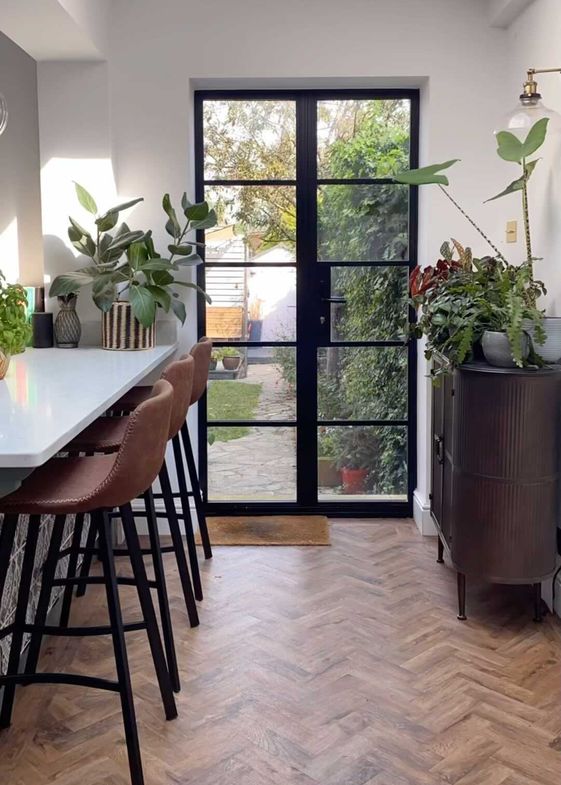End of the row - Polyflor vinyl flooring for housing - residential